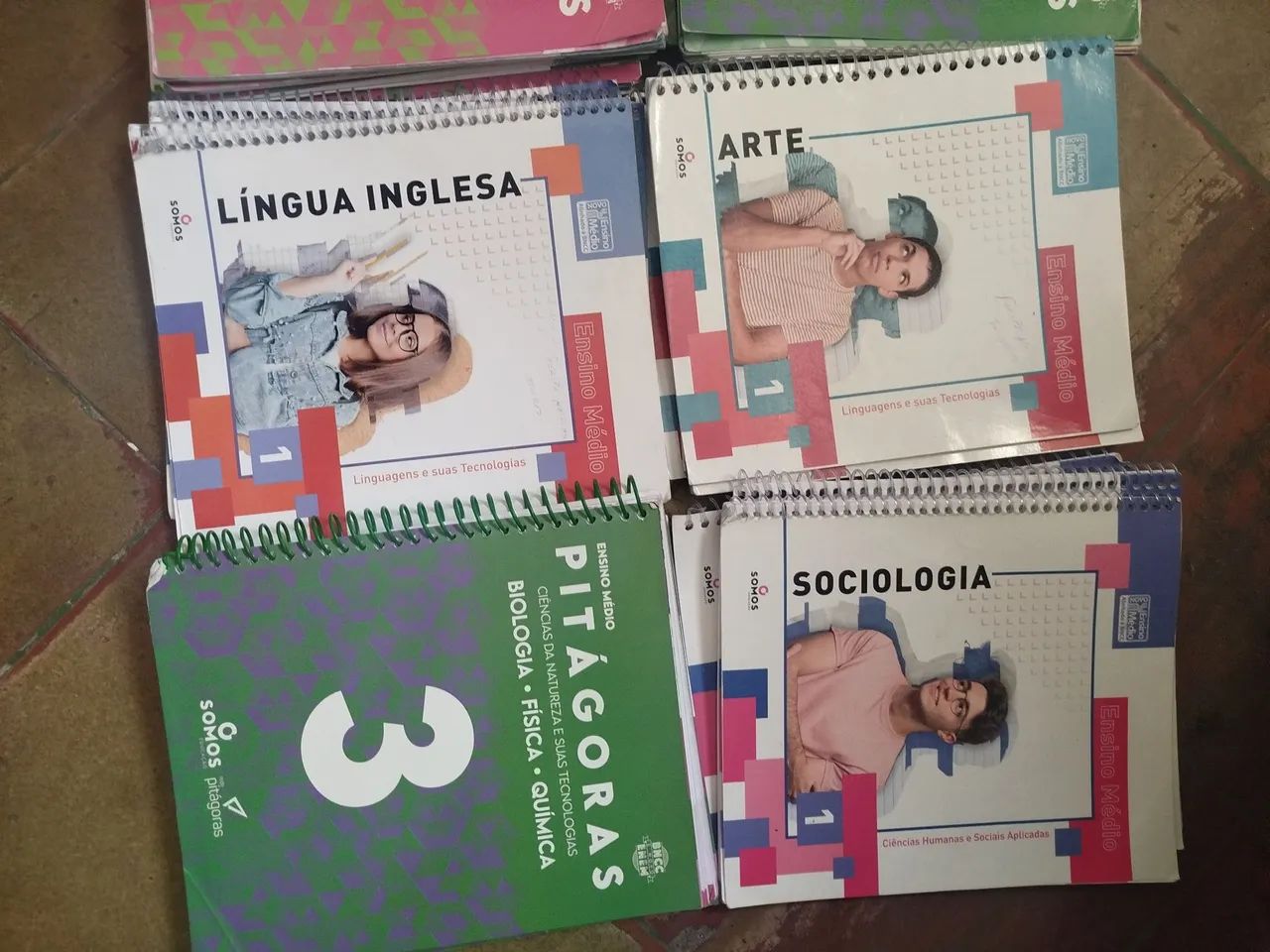 Livros Didáticos 1° Ano do Ensino Médio - Diversas Disciplinas