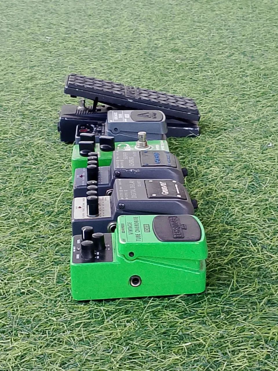 Set de pedal de baixo ou guitarra 