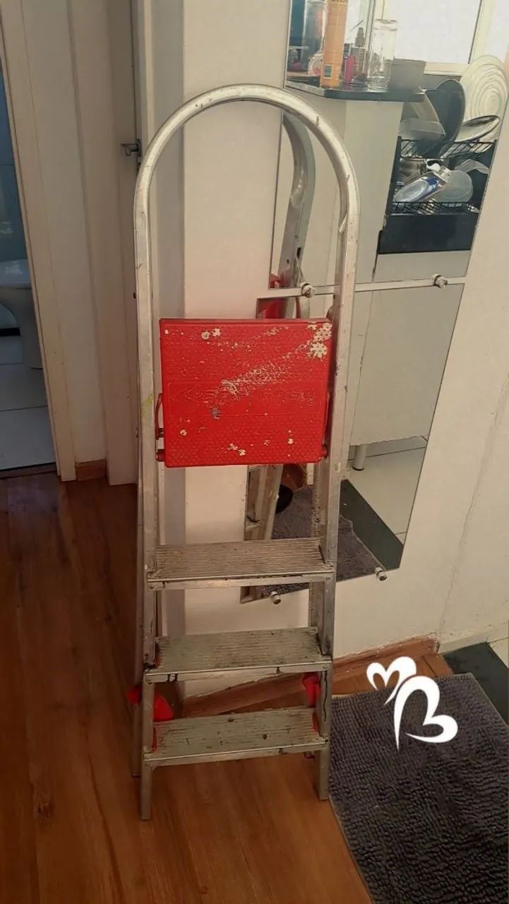 Escada de alumínio  - Foto 4