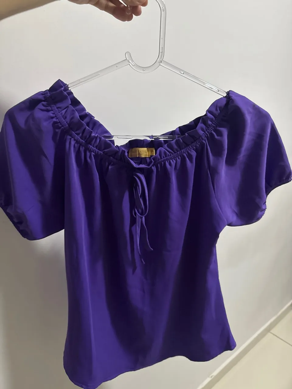 Vendo blusa roxa