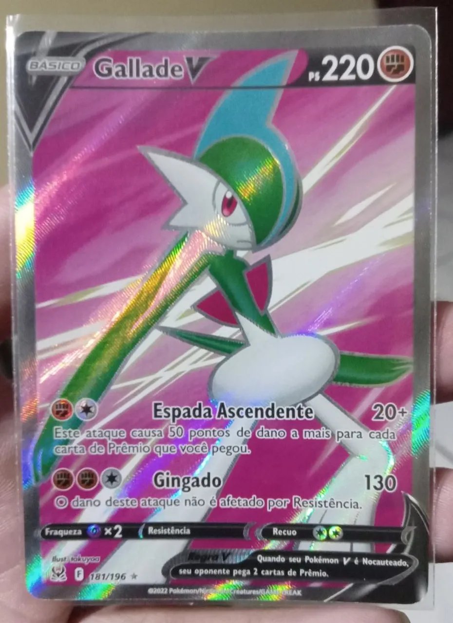 Carta Pokémon Gallade V copag PT