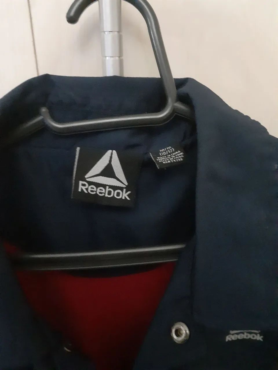 Jaqueta Infantil Reebok Azul Marinho - Foto 2
