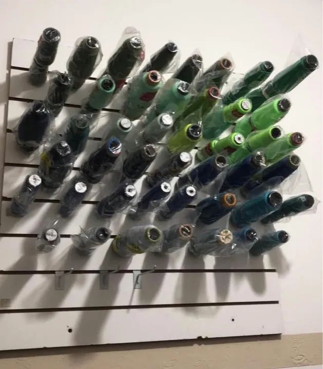 Painel canelatado 0,90x0,90 com ganchos - Foto 3