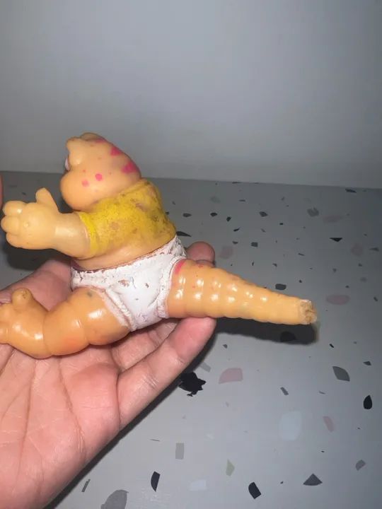 Boneco Baby Família Dinossauro(Usado). Sem marcação  - Foto 3