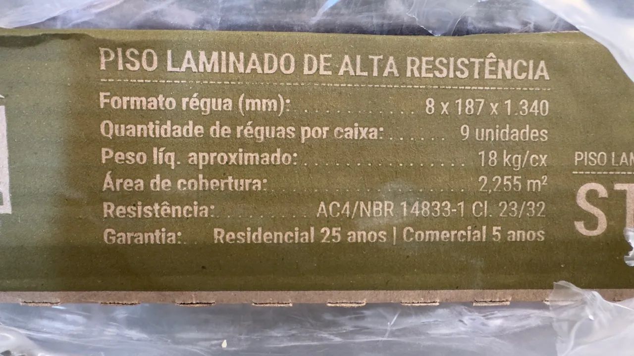 Piso Laminado DuraFloor Carvalho Munique - Foto 2