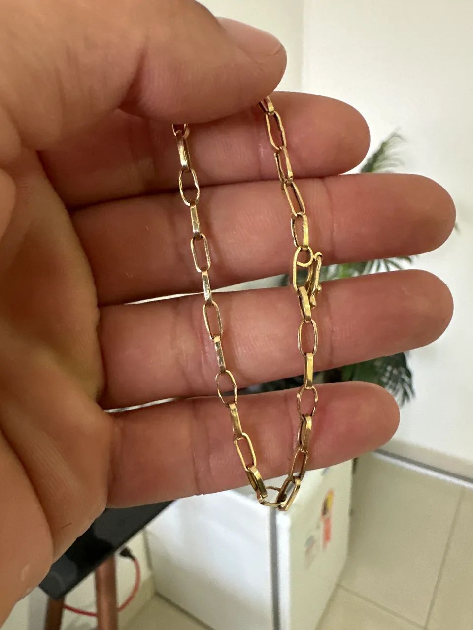 Pulseira Ouro18k Tijolinho  - Foto 2