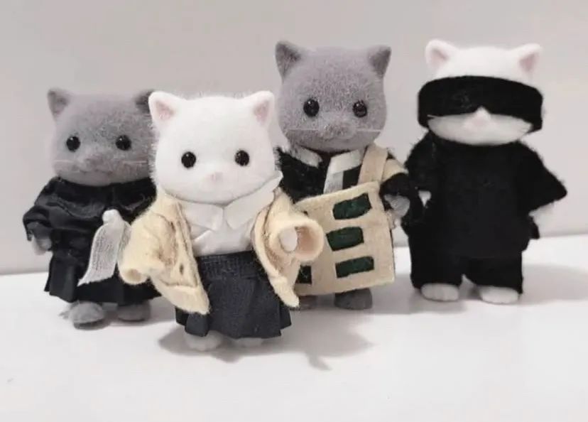 Roupinhas Jujutsu Kaisen Sylvanian Families - Foto 4