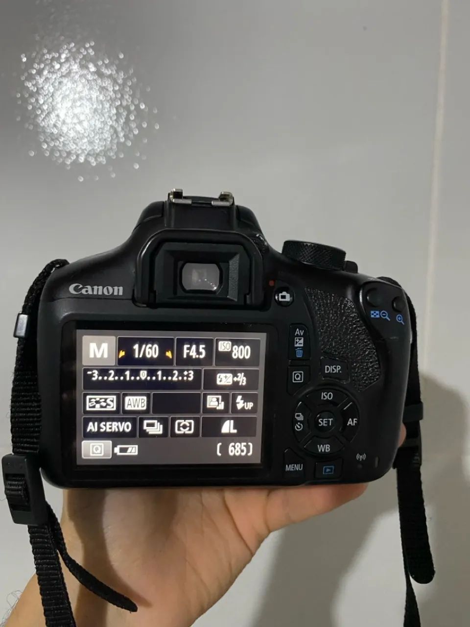 Câmera Canon DSLR - Ótimo Estado