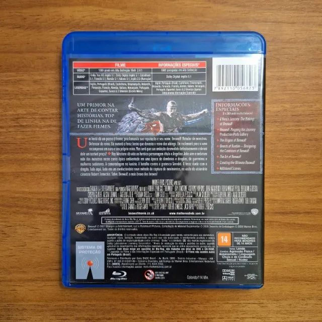 A Lenda de Beowulf Filme Original Blu-ray - Foto 2