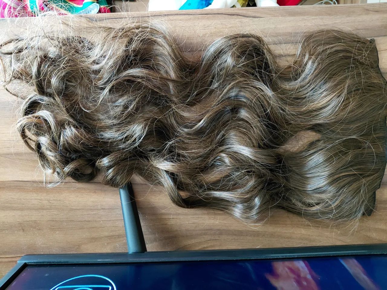 Cabelo orgânico 70cm - Foto 3