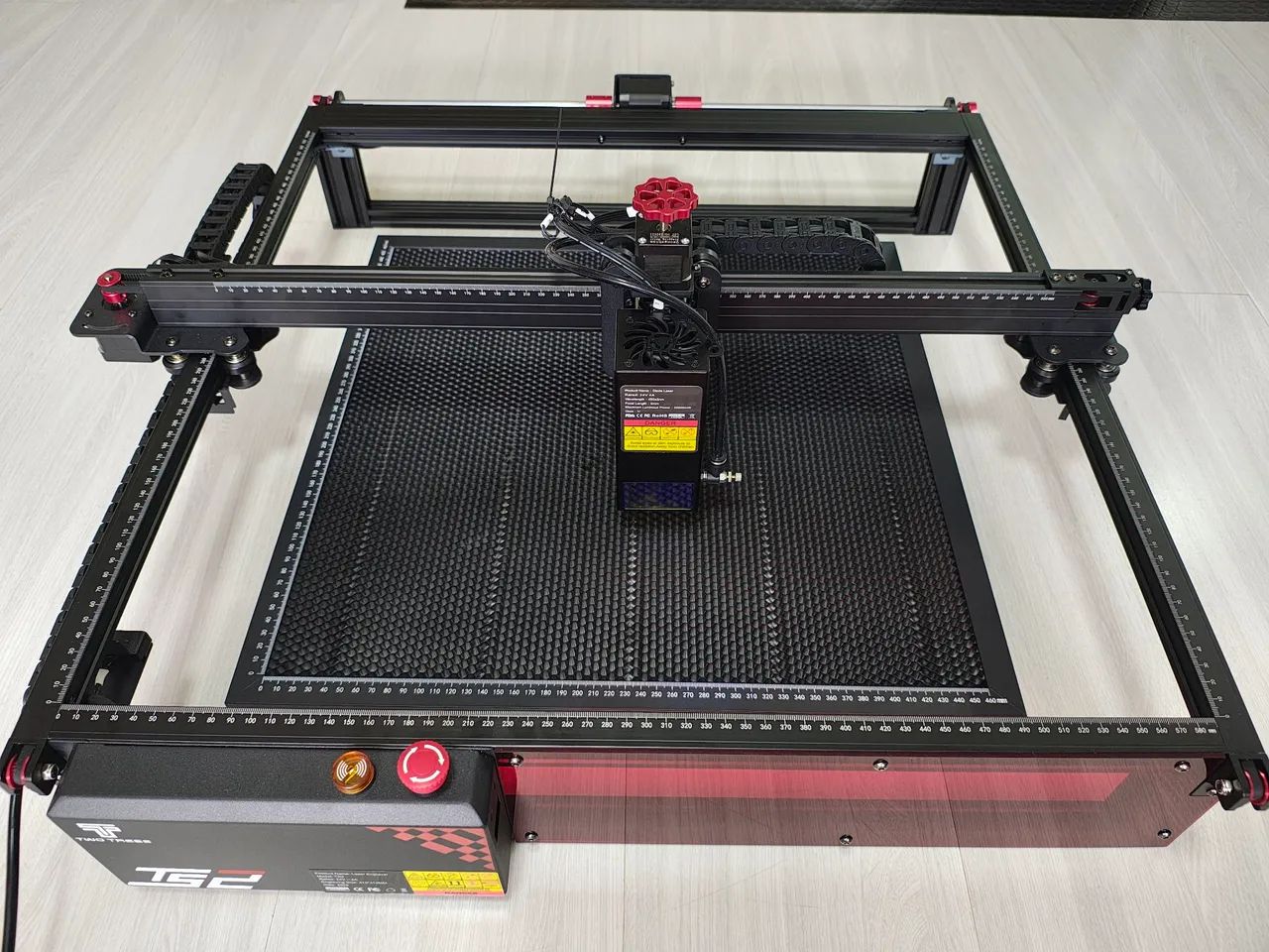 Laser Twotrees 160w +favo De Mel + Air Assist +eixo Rotativo - Foto 5