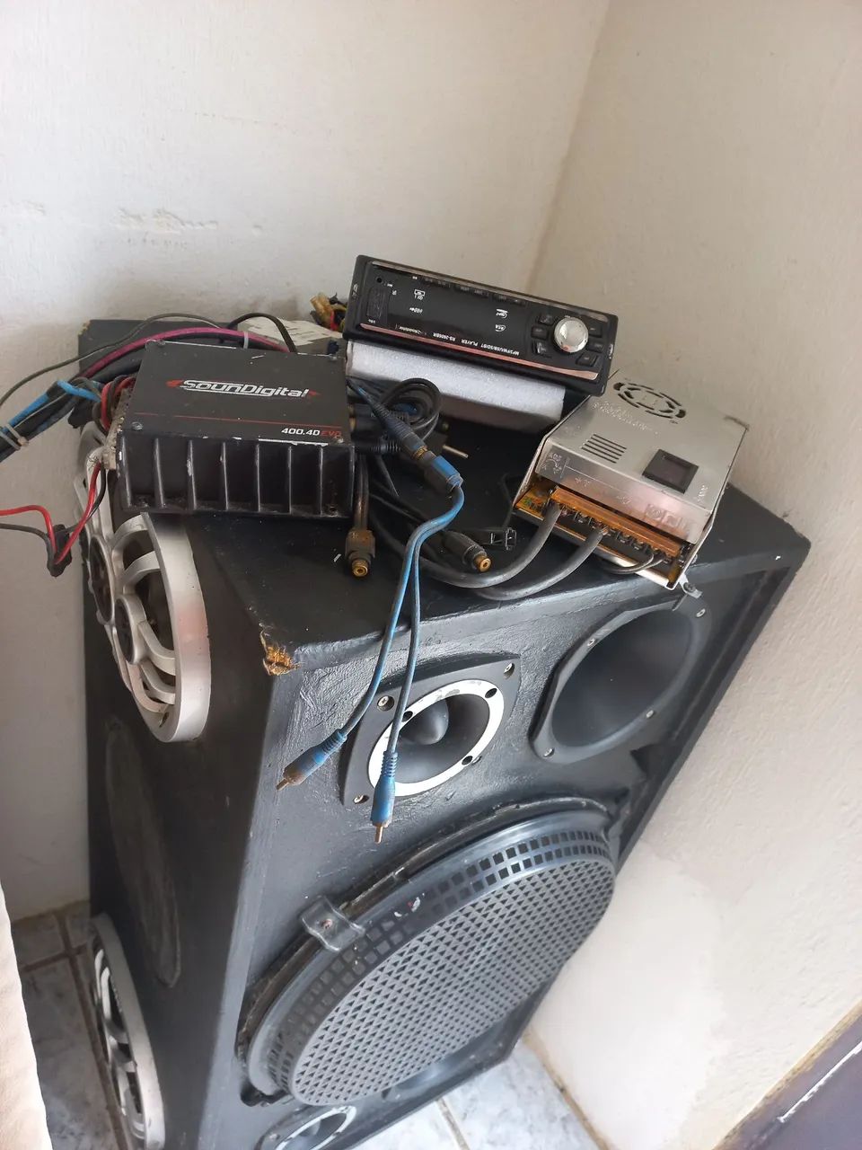 Caixa de som para carro  - Foto 2