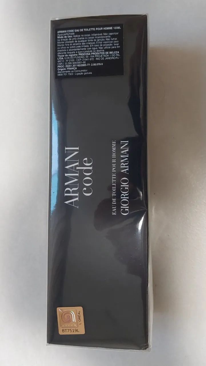 Perfume Armani Code EDT de 125ml versão VINTAGE - Foto 3