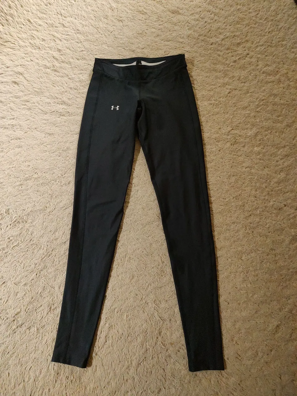 Calça Legging Under Armour - Preta - Tamanho P.