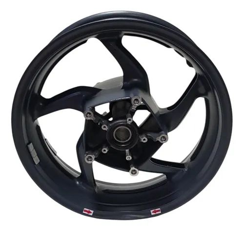 Roda Traseira Kymco Ak 550 22/24 Original Amassada 55072 - Foto 5