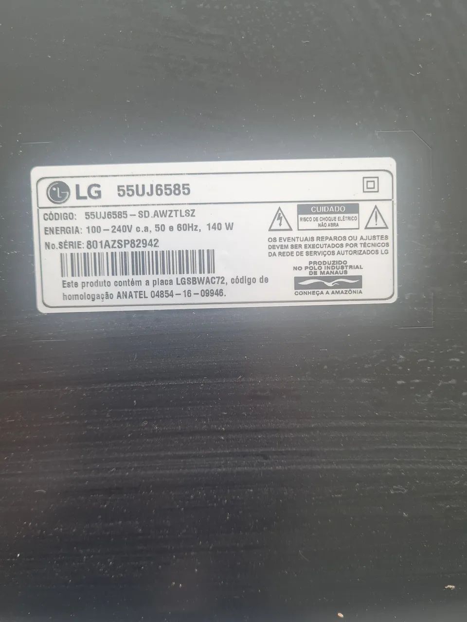 Placa fonte de TV LG 55 polegadas uj6585  - Foto 2