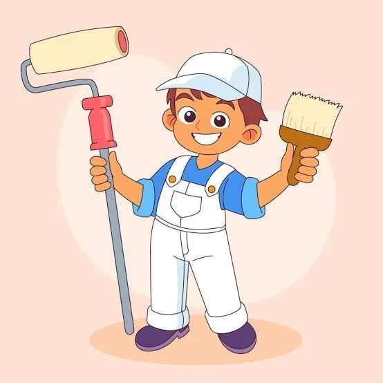 Pinturas residenciais e comerciais.