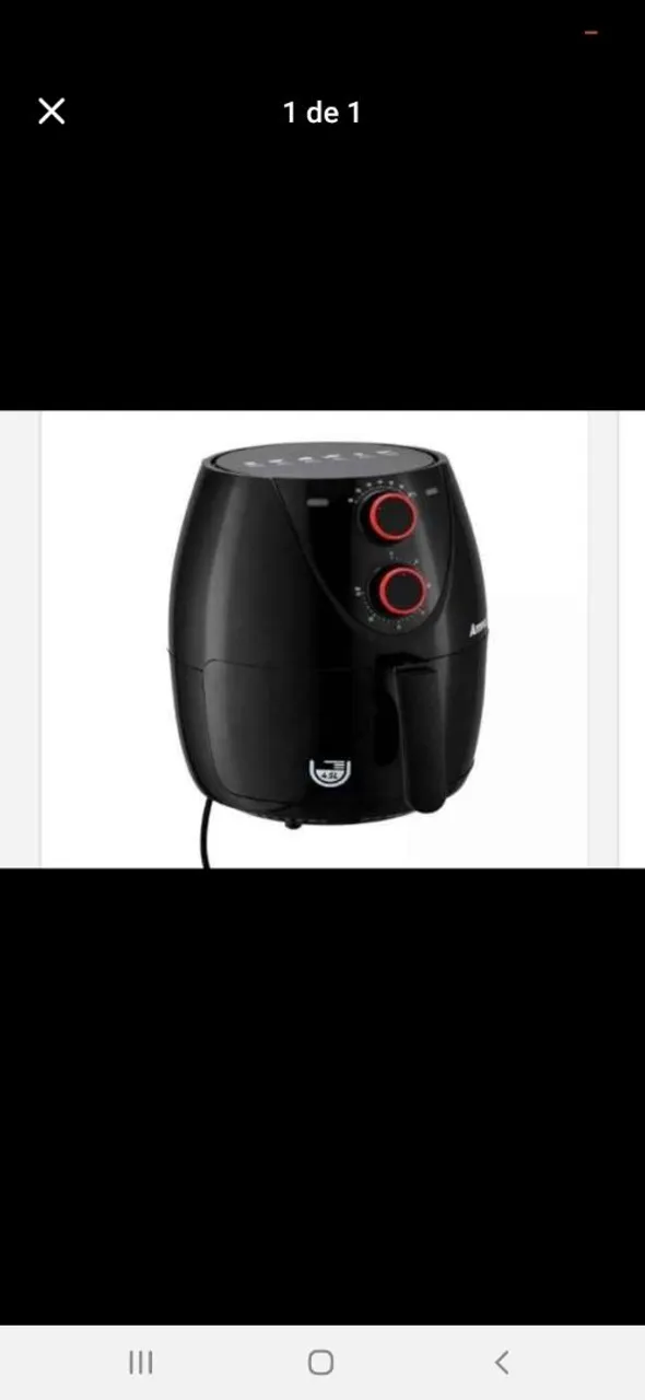 Air Fryer 4,5L - Fritadeira Elétrica