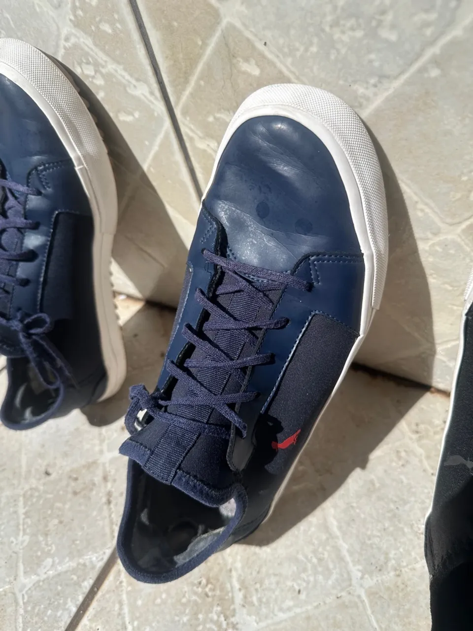 Tênis casual azul marinho