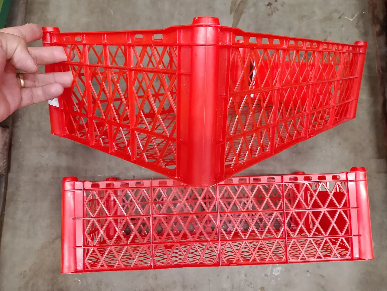 Caixas plásticas