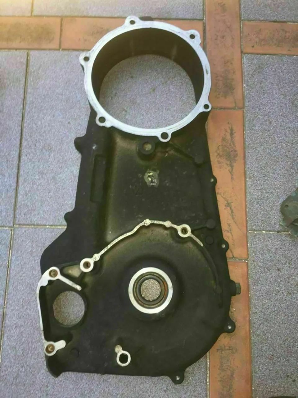 Tampa primária interna da harley fat boy em bom estado ano 2008 - Foto 2