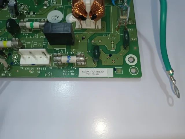 Placa de Ar-condicionado - Fujitsu (K07AK-1701HUE-C1) - Foto 2