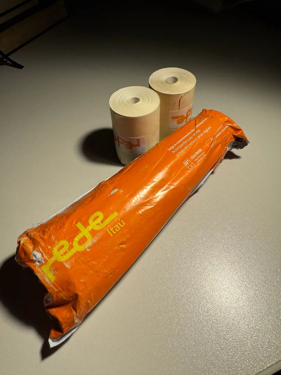 Kit com 5 Bobina Térmica para Maquininha de Cartão Rede - Foto 2