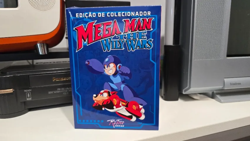 Mega Man Wily Wars Mega Drive edição de colecionador completa (Reprodução)