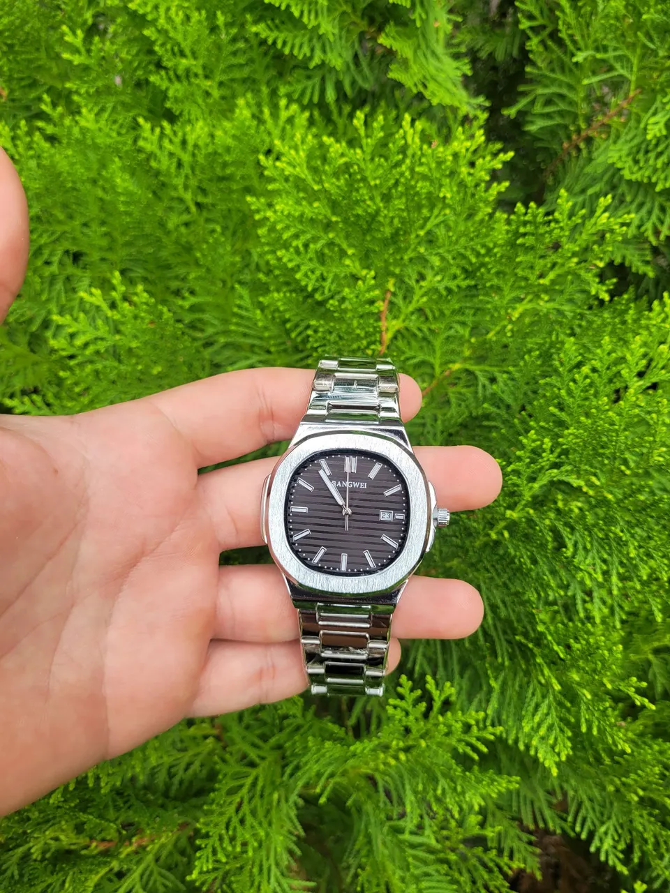 Relógio de pulso masculino elegante