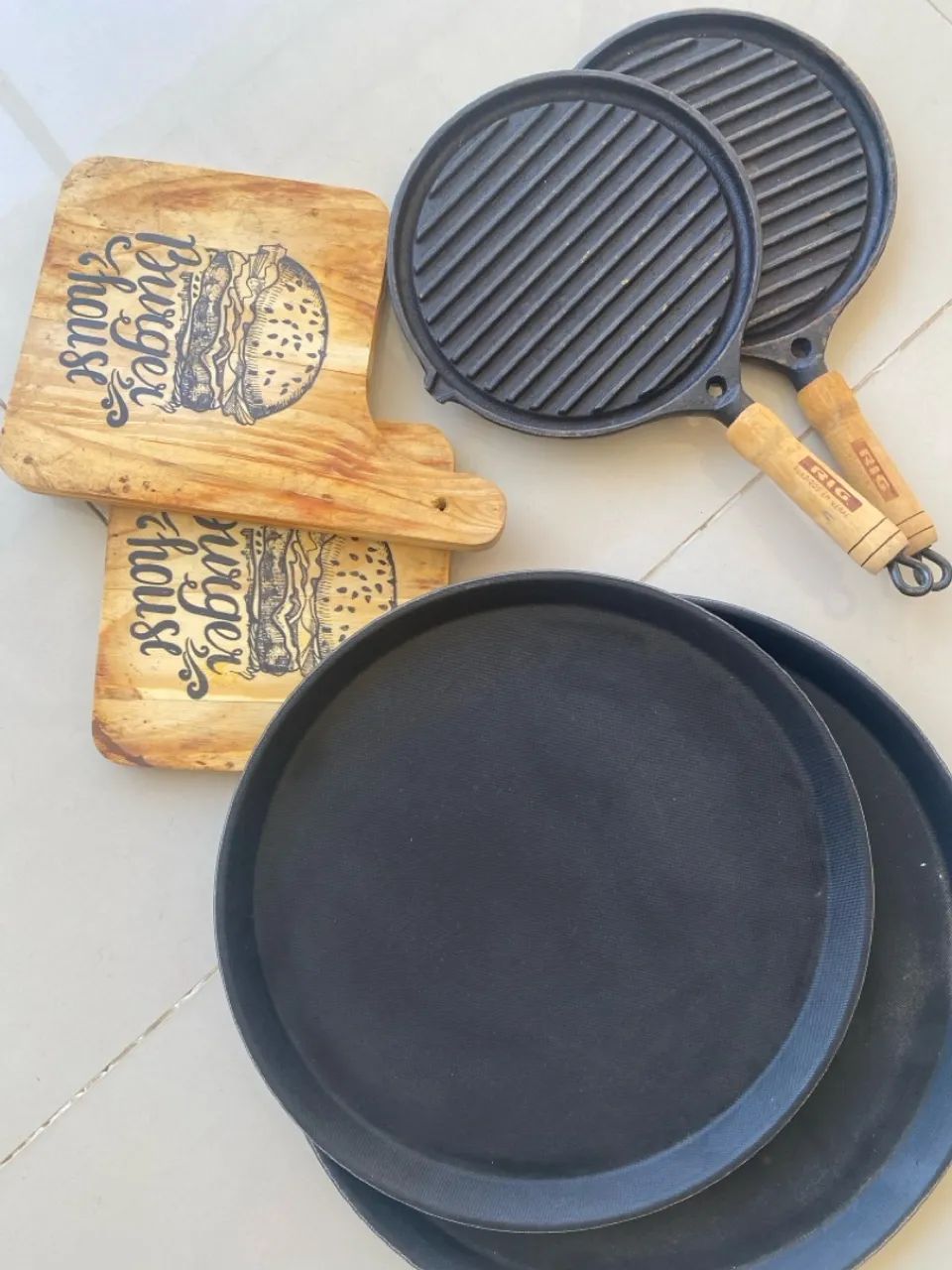 Chapa e bandeja