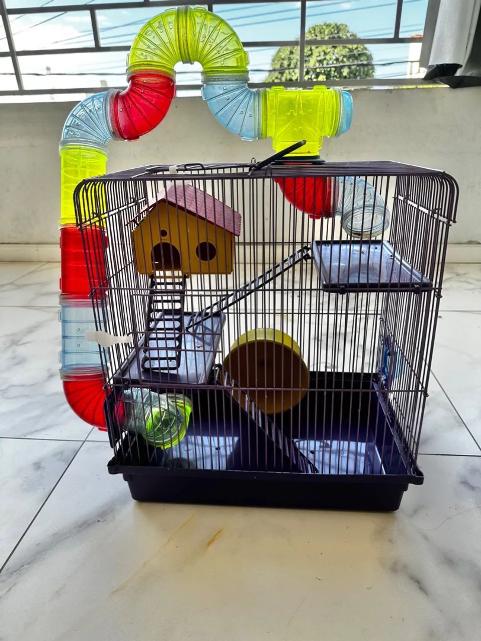 Casa 3 andares pra hamster  - Foto 2