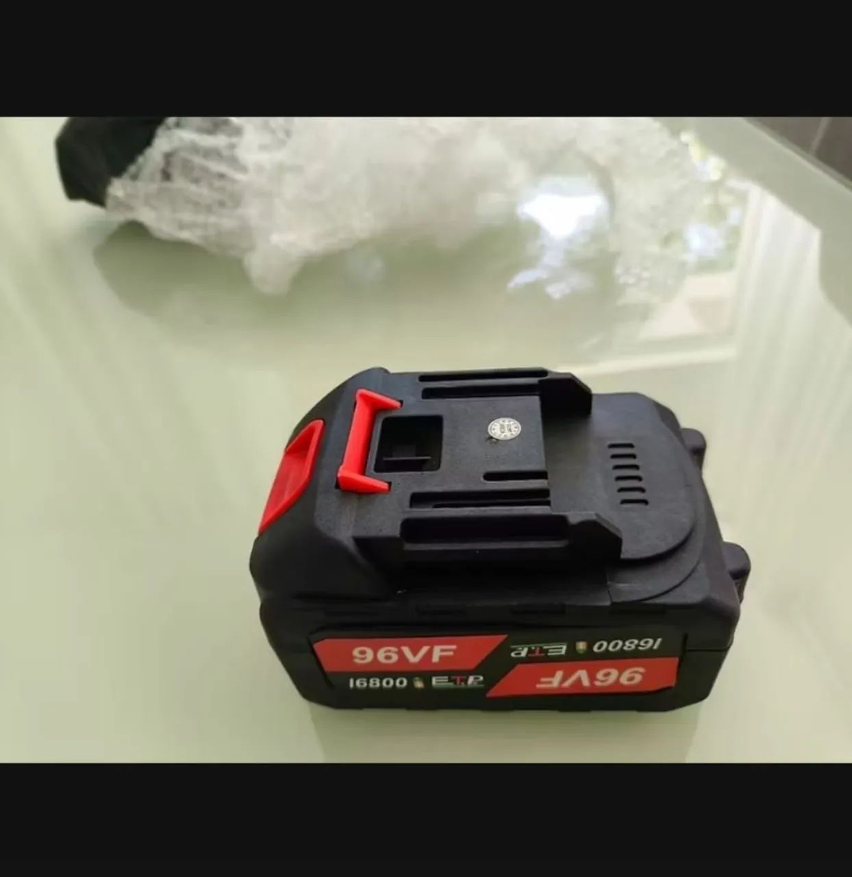 Bateria 96VF 4000mAh para Ferramentas parafusadeira chave de impacto padrão Makita  - Foto 3