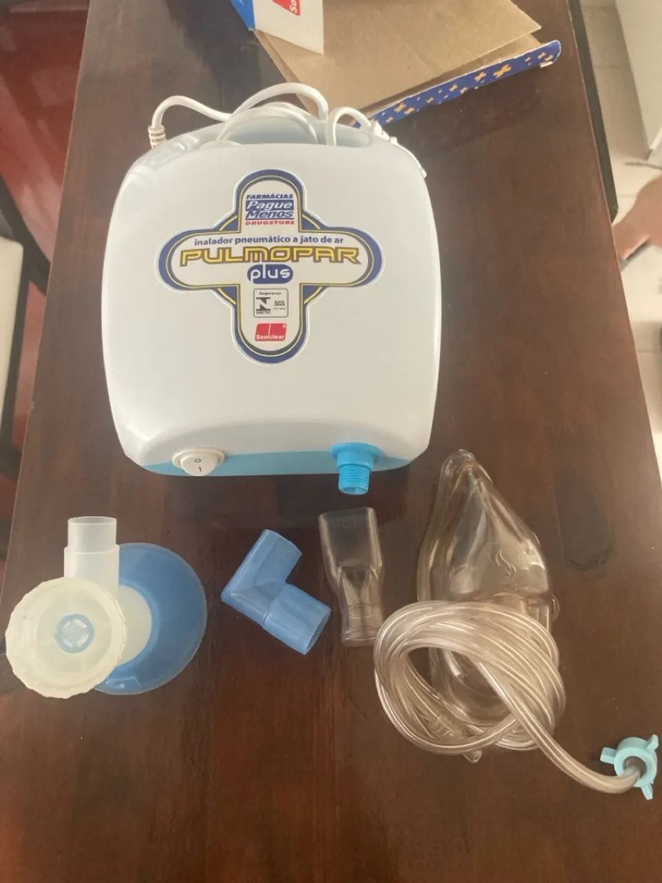 Inalador Pneumático Pulmomar Plus - Novo