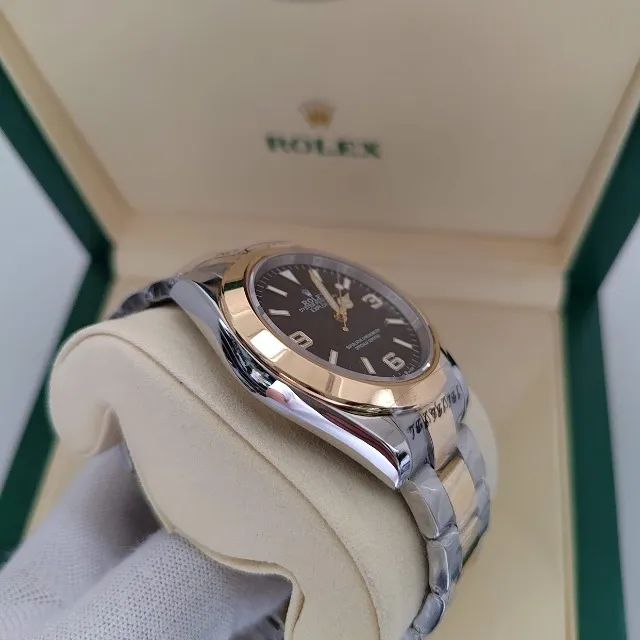 Relógio Rolex Explorer Misto - Foto 2