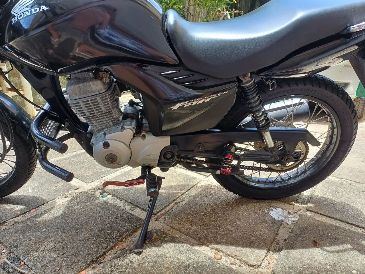 Honda Fan 125 2009 Pardida eletrica.Só no ponto de transferir. - Foto 5