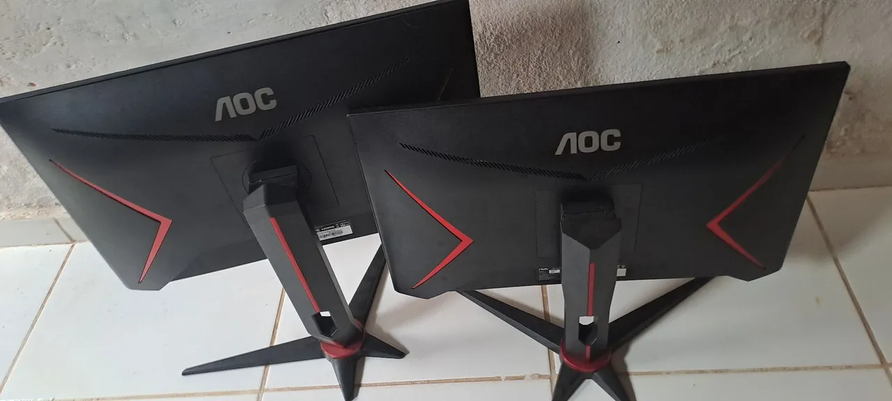 2 Monitores AOC Gamer