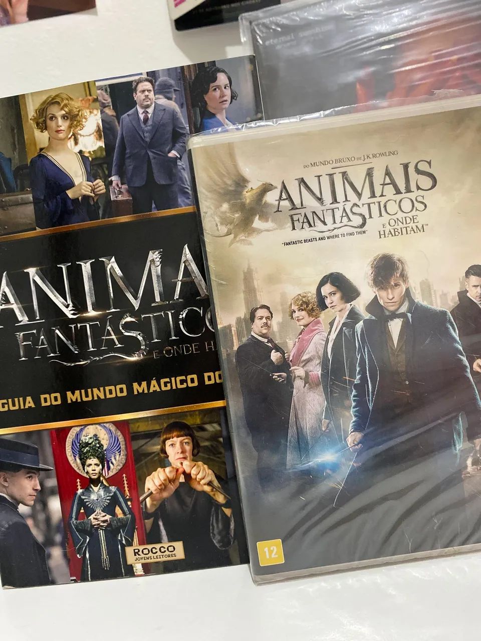 DVD e Livro Animais Fantásticos e Onde Habitam - Foto 2
