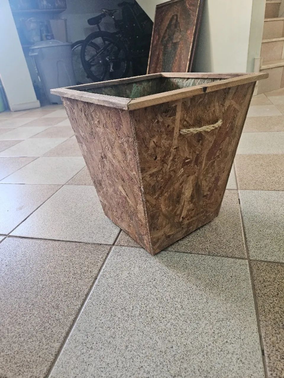 vaso / cachepot de madeira - Foto 4
