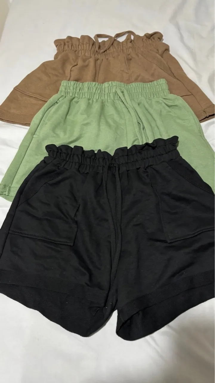 Shorts Jeans Femininos - 3 peças