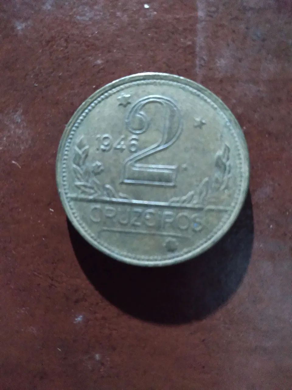 Moedas de CRUZEIROS dos anos de 1945 e 1946 - Foto 4