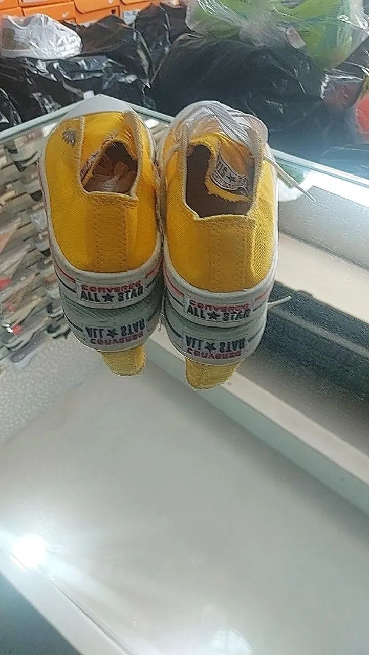 Tênis Converse Amarelo - Foto 4