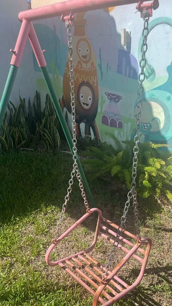 Balanço infantil de ferro- Divertido e colorido - Foto 5