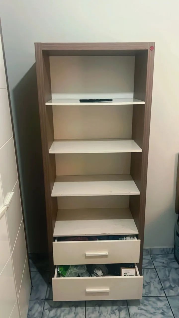 Estante de madeira maciça 64386066216835122