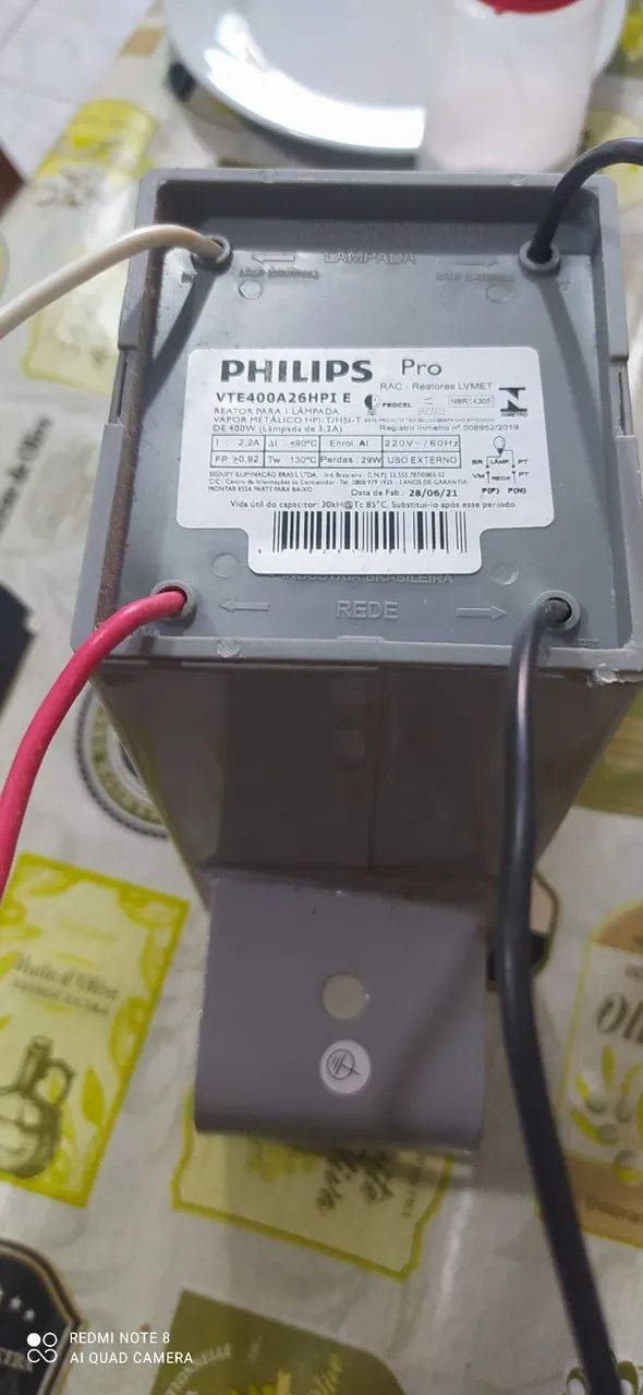 KIT COM 6 REATORES PHILIPS NOVO  - Foto 3