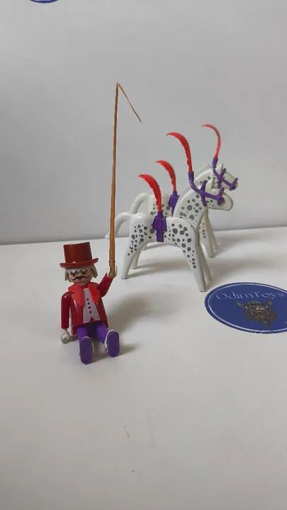 Conjunto Playmobil Estrela Treinador de circo - Foto 2