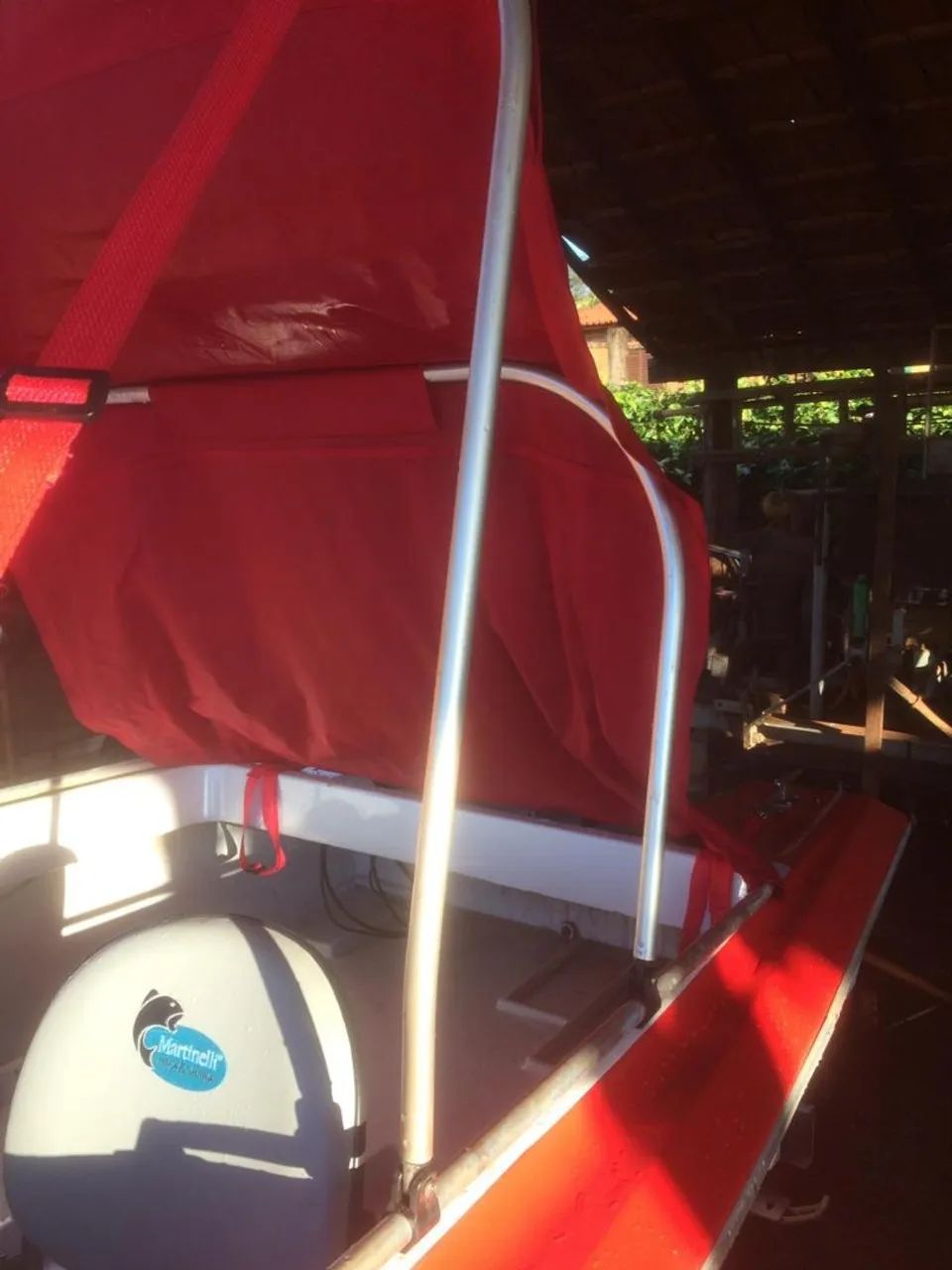 Vendo lancha motor 25 hp - Foto 8