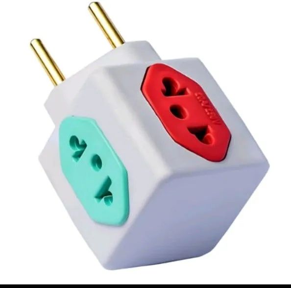 Adaptador de Tomada Cubo 10/20 Amperes  - Foto 3