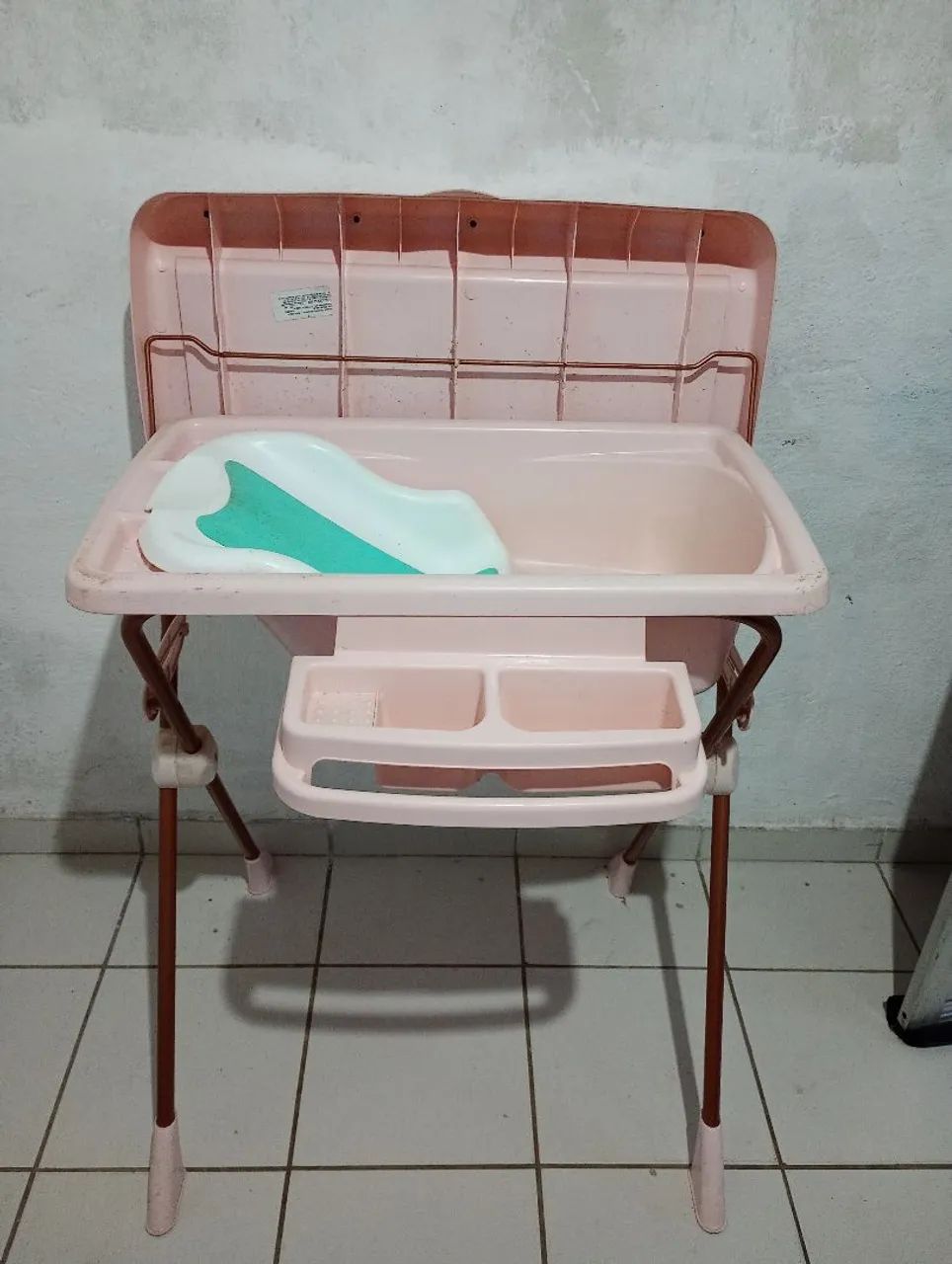 Banheira com trocador de bebê  - Foto 4