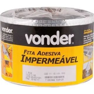 FITA ADESIVA IMPERMEAVEL 10CM X 10M 