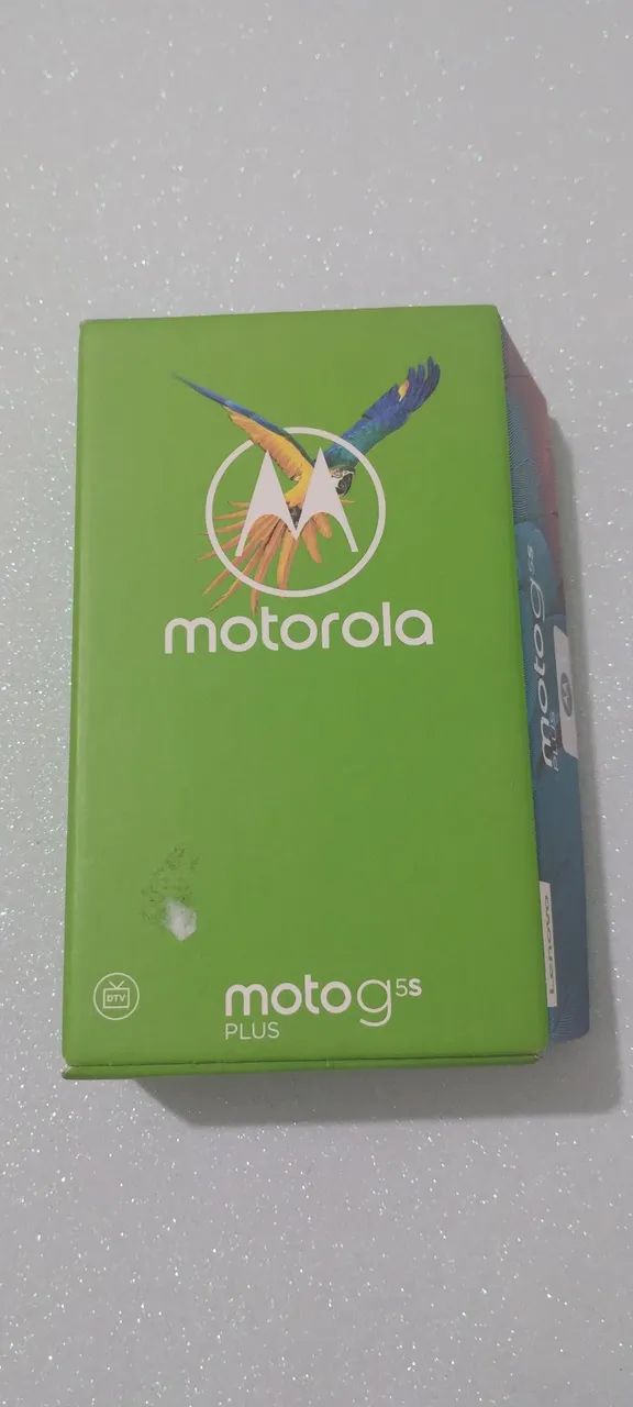 Caixa Moto G5s Plus VAZIA